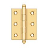 2-1/2" x 2" Hinge, w/ Ball Tips