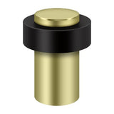 Round Universal Floor Bumper 3", Heavy Duty, Solid Brass