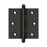 2-1/2" x 2-1/2" Hinge, w/ Ball Tips