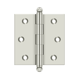 2-1/2" x 2-1/2" Hinge, w/ Ball Tips