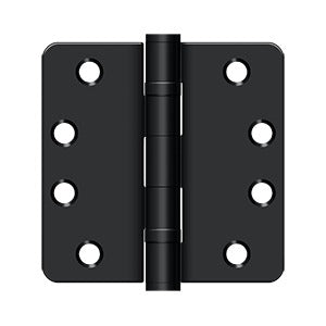 4" x 4" x 1/4" Radius Hinge, HD, Ball Bearings