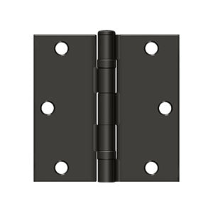 3-1/2" x 3-1/2" Square Hinge, Ball Bearing