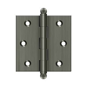 2-1/2" x 2-1/2" Hinge, w/ Ball Tips