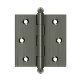 2-1/2" x 2-1/2" Hinge, w/ Ball Tips