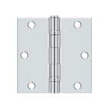 3-1/2" x 3-1/2" Square Hinge, Ball Bearing
