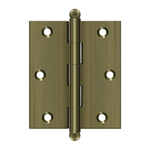 3" x 2-1/2" Hinge, w/ Ball Tips