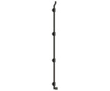 42" Modern Offset Surface Bolt, HD, Solid Brass