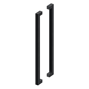 36" Extra Large Contemporary Pulls, Back-to-Back