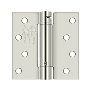 4" x 4" Spring Hinge, UL Listed