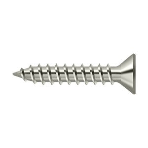 Wood Screw, Steel, #9 x 1"