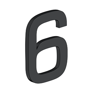 4" NUMBER 6, E SERIES WITH RISERS, STAINLESS STEEL