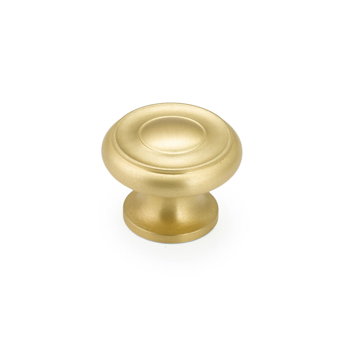 Schaub Colonial - Stepped Round Knob - 2 Sizes