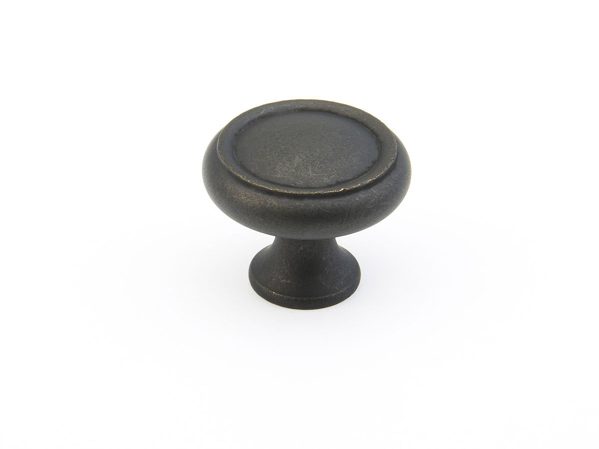 Schaub Traditional - Round Knob -  1-1/4" dia