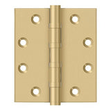 4-1/2"x4" Hinge, Ball Bearing, Solid Brass