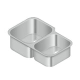 Stainless Steel Sink, 31-1/2" x 20-1/2", Left Hand