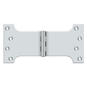 4"x8" Parliament Hinge, Solid Brass