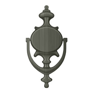 8" Door Knocker, Imperial, Solid Brass