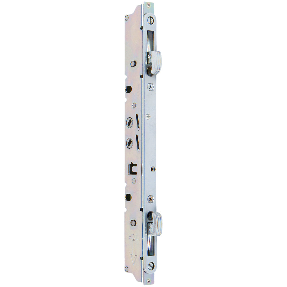 Adjustable Dual Point Sliding Door Mortise Lock Flush Mount