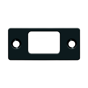 Strike Plate, Deadbolt, 2-3/4" x 1-1/4"