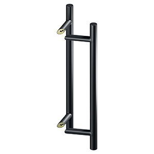 24" BACK-TO-BACK ROUND OFFSET PULLS