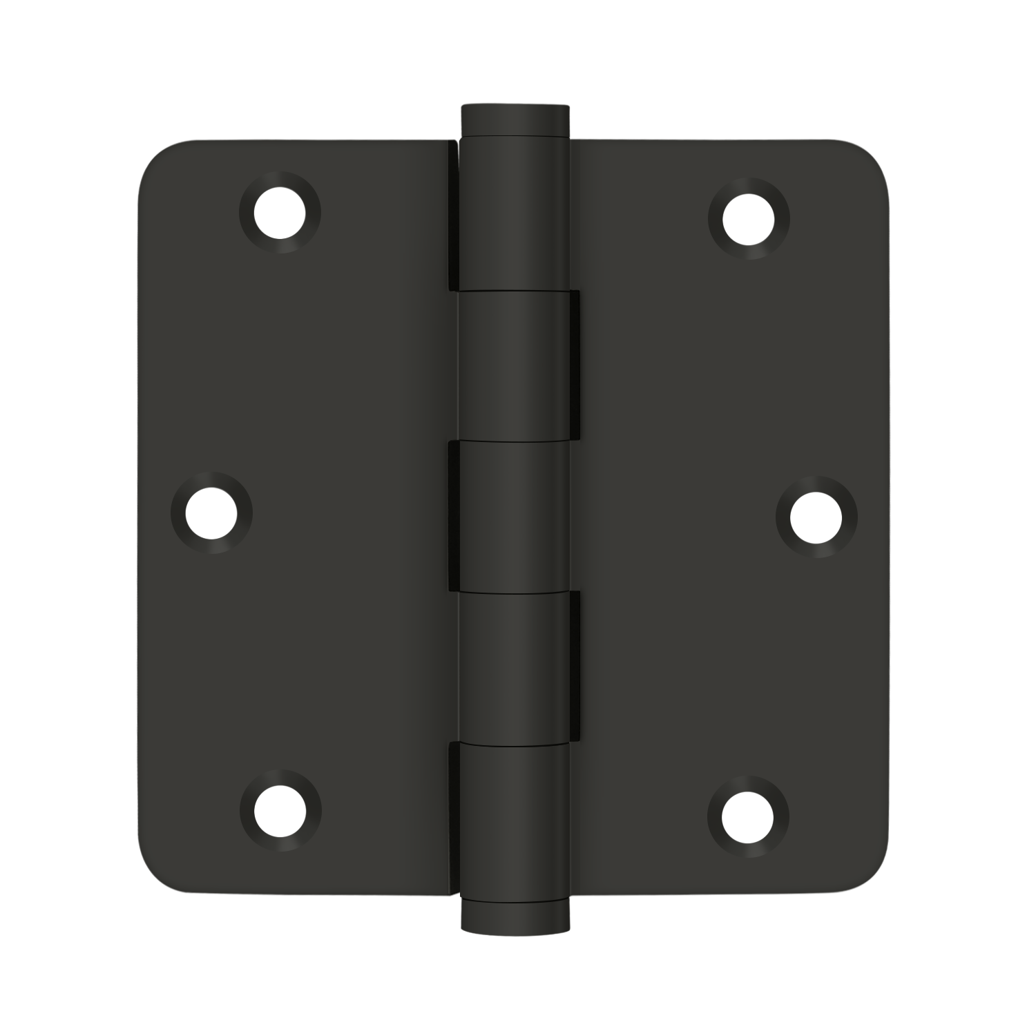 3-1/2" x 3-1/2" x 1/4" Radius Hinges