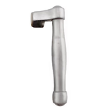 Sliding Door Receiver Lever Handle Left Hand F41-R Brushed Chrome Resista