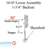 16mm Manual 45/92 Gear, Shootbolt-Tongue at 24.41