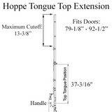 Hoppe Tongue Top Extension 8778555