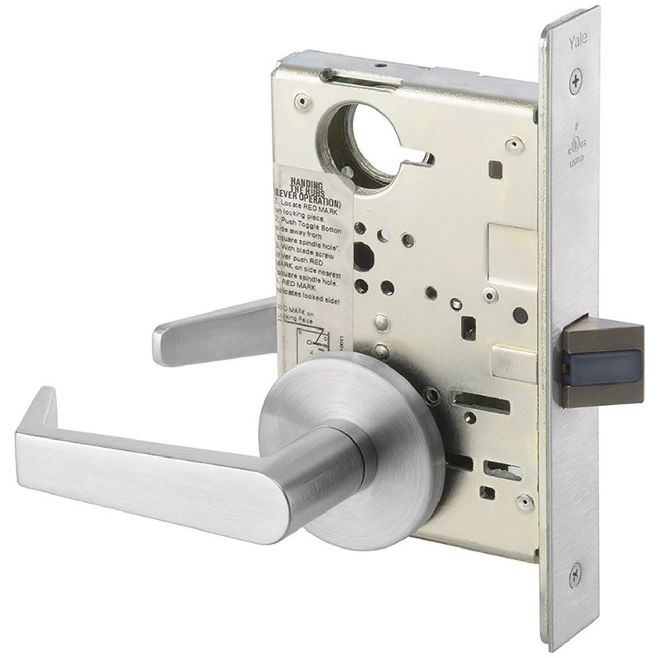 Accentra 8801FL Grade 1 Passage or Closet Mortise Lock, Augusta Lever