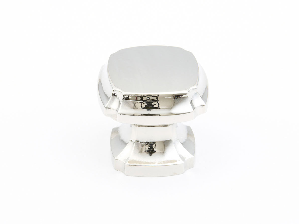 Schaub Empire - Knob - Square - 1-3/8" dia