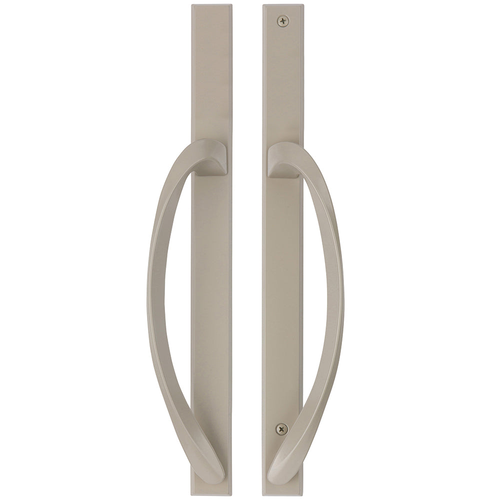 883566DS ROCKWELL LAGUNA CONTEMPORARY DUMMY SLIDING PATIO DOOR HANDLE IN DESERT SAND FINISH