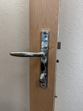 HOPPE MULTIPOINT LOCK HANDLESET, VERONA, M151/216N, SOLID BRASS-POLISHED CHROME ,2131047