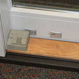 SECURITY FOOT BOLT FOR SLIDING DOOR, CHAMPAGNE - CHOOSE HANDING