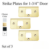 SET OF 3 STRIKE PLATES