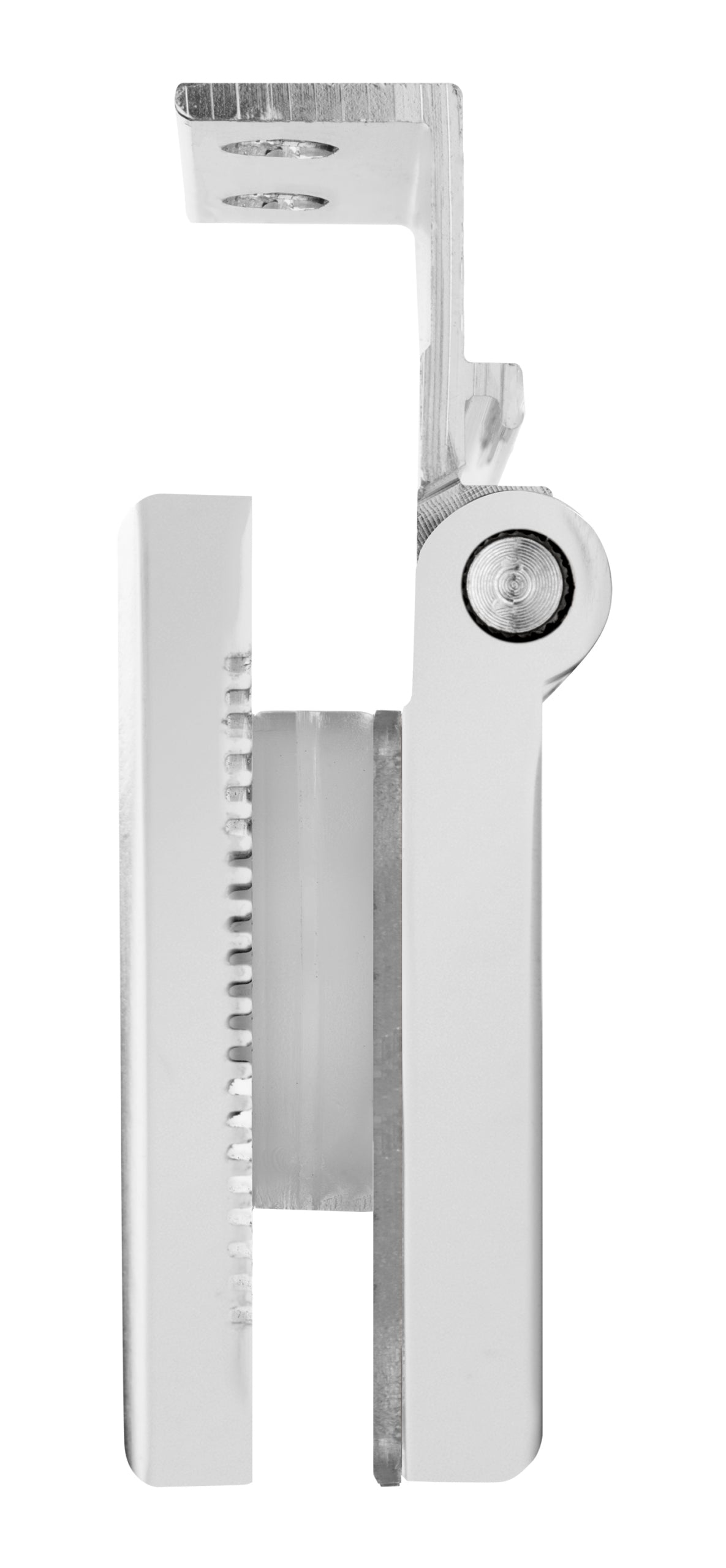 Mini Hinge for 1/4" Glass Shower Doors in Polished Chrome Finish