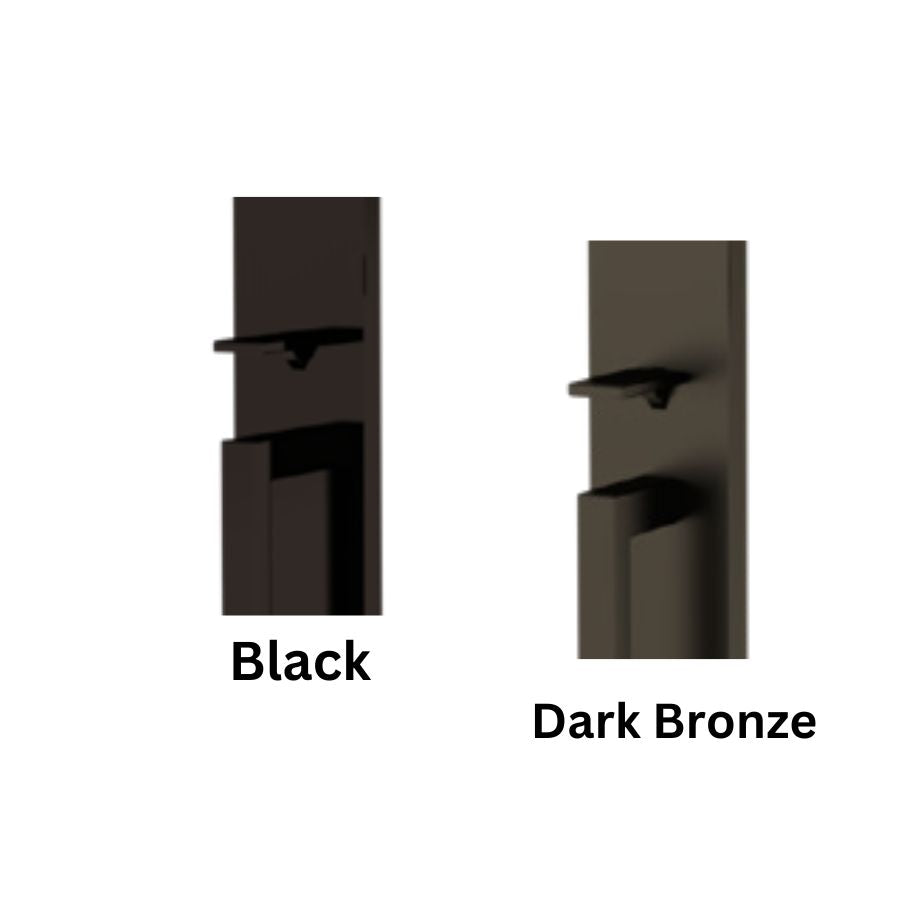 G-U / Ferco Berlin Zamac Grip set For Tedee smart lock - Black