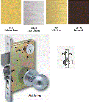 Arrow AM32 Vestibule Motrise Knob Lock