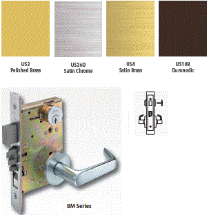 Arrow BM02 Privacy Mortise Lever Lock
