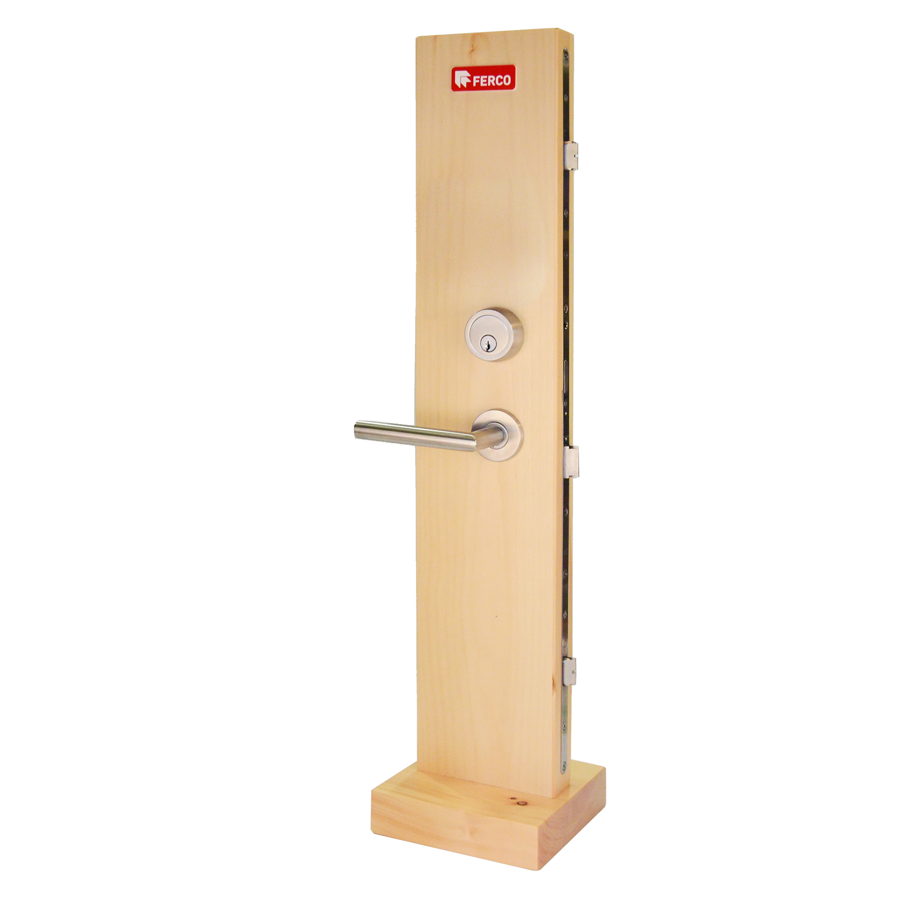G-U / FERCO BELCANTO INTERIOR HANDLE SET, KEY OPERATED LOCKS - STAINLESS STEEL
