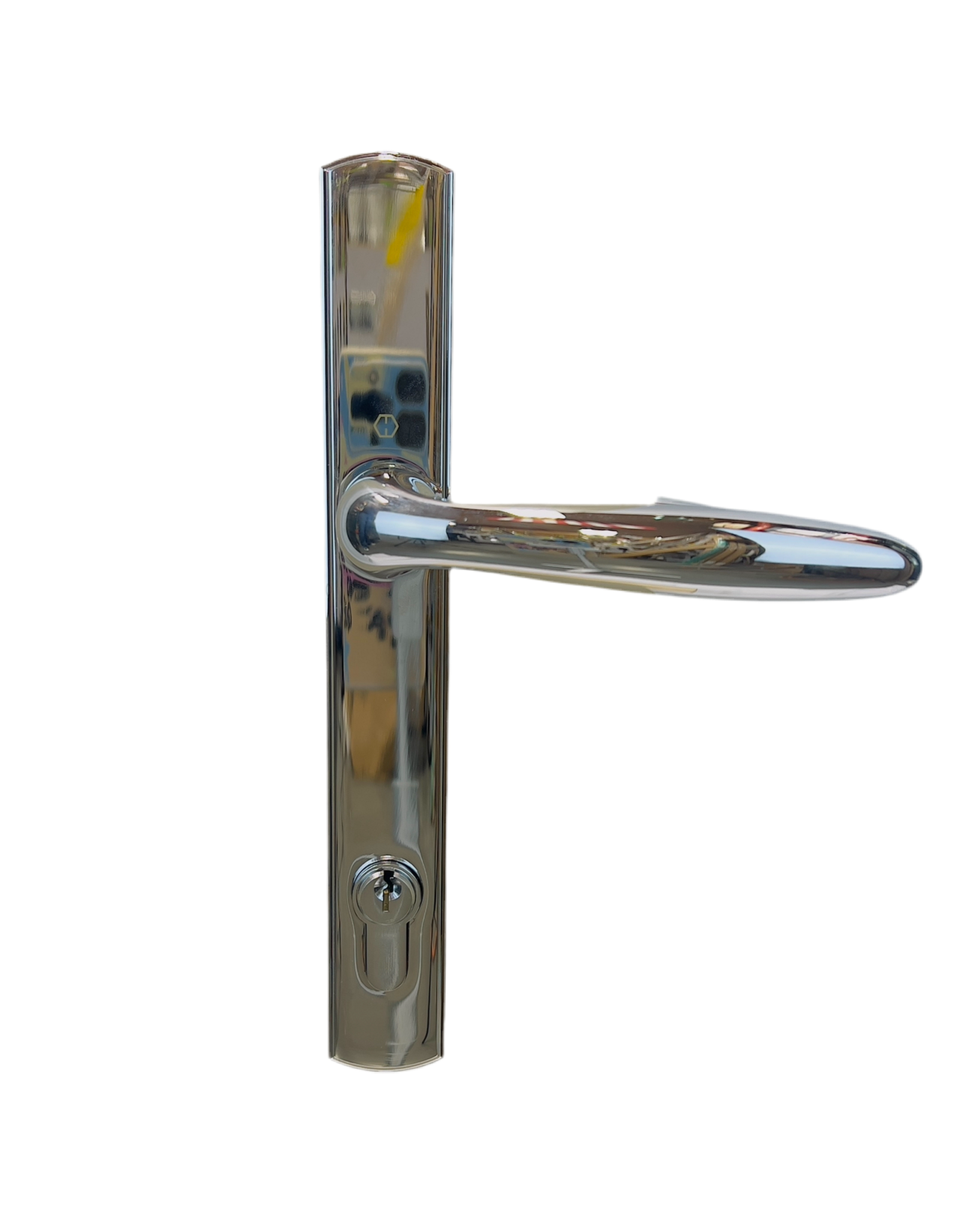 HOPPE HLS7 HANDLESET, RODOS, M1603/2167N, KEYED ACTIVE, OIL RUBBED BRASS - 2745663