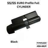 INTERLOCK Euro Profile Cylinder 55/55 Key outside / Thumbturn inside, Choose Color