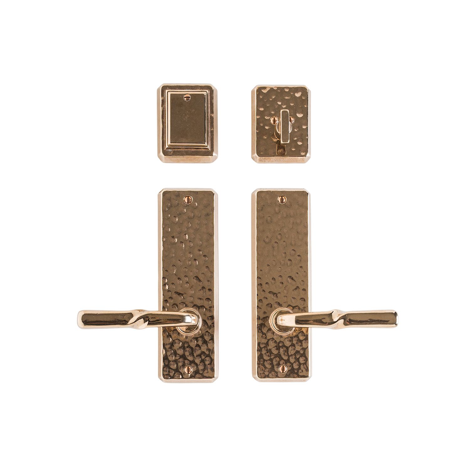 Rocky Mountain Hammered Entry Set 2 1/2″ x 8″