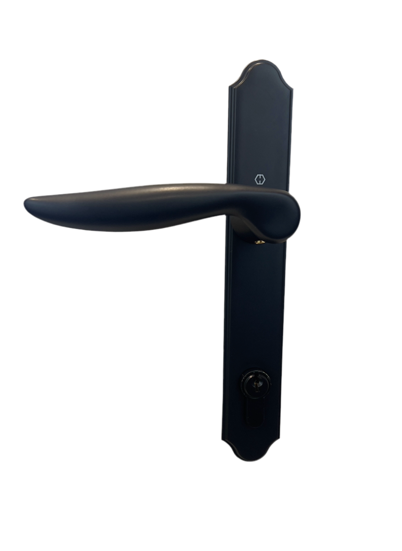 HOPPE TORONTO HANDLESET M1020/374N, ACTIVE|KEYED - MATTE BLACK , 2134328