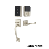 Emtek EMP20205 EMPowered Motorized Touchscreen Keypad Entry Set with Franklin Grip