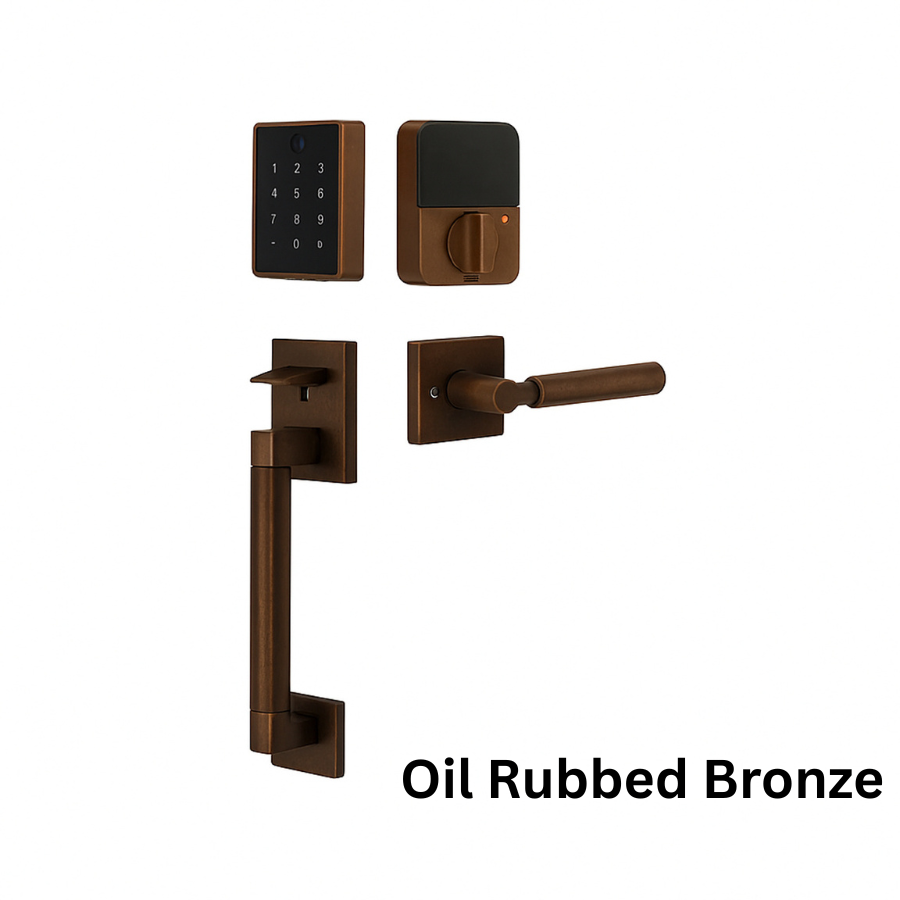 Emtek EMP20207 EMPOWERED™ 2 TOUCH ENTRY SET WITH HERCULES GRIP