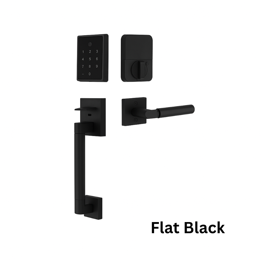 Emtek EMP20207 EMPOWERED™ 2 TOUCH ENTRY SET WITH HERCULES GRIP