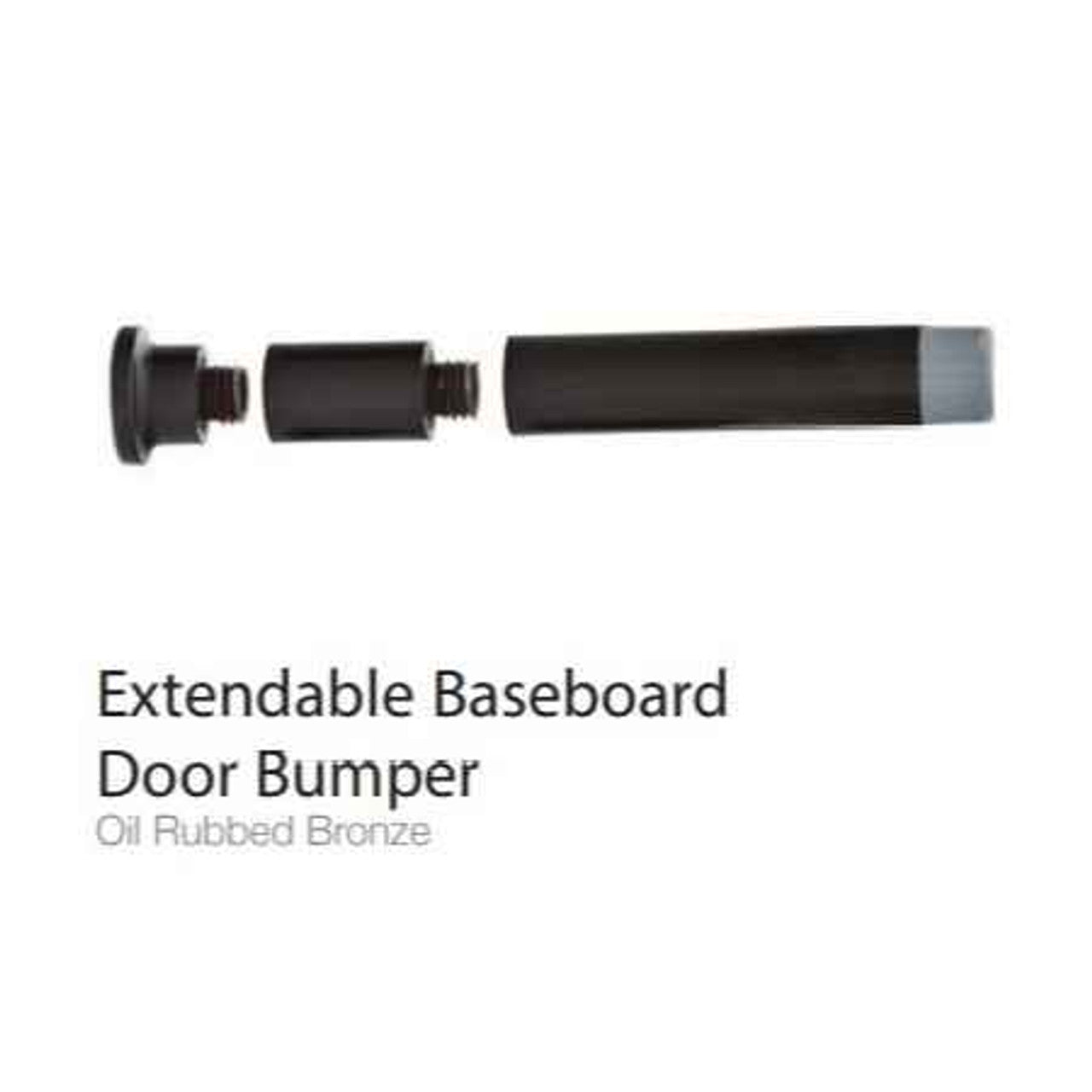 Emtek 2233 Extendable Baseboard Door Bumper