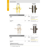 Emtek 2291 Screen Door Lock- Rectangle Style