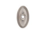 Emtek 2402 Brass Oval Door Bell Cover