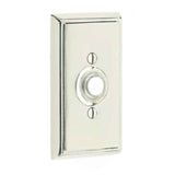 Emtek 2403 Brass Rectangular Door Bell Cover